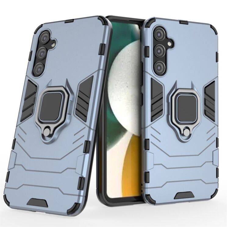 Защитный чехол Deexe Hybrid Case для Samsung Galaxy A34 (A346) - Blue: фото 1 из 6