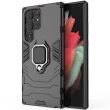 Защитный чехол Deexe Hybrid Case для Samsung Galaxy S23 Ultra - Black (317911B)