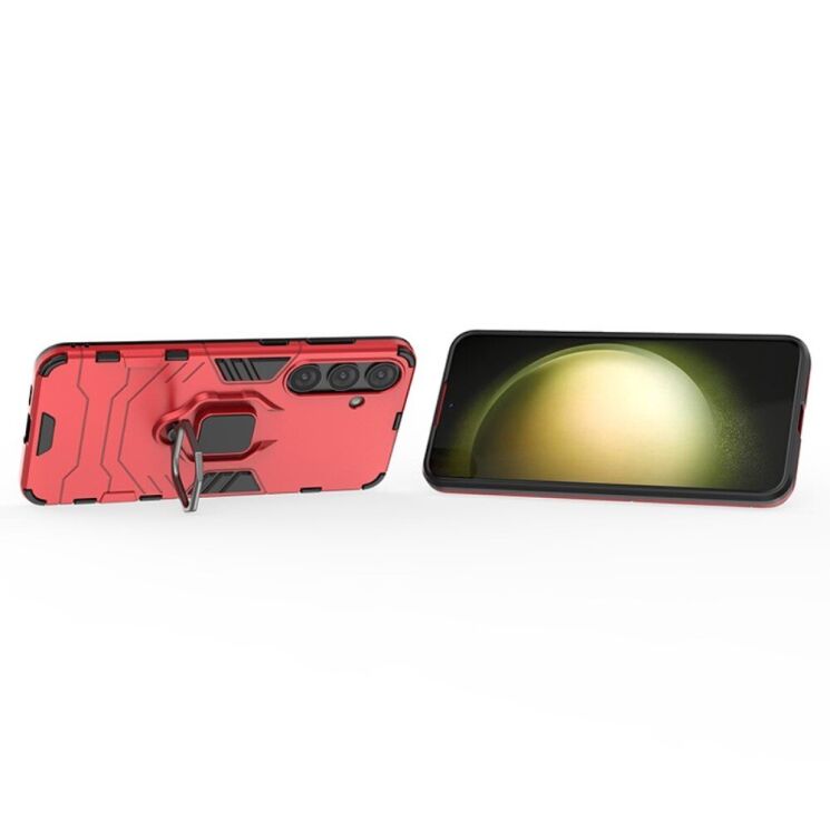 Защитный чехол Deexe Hybrid Case для Samsung Galaxy S24 Plus - Red: фото 2 из 5