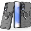 Защитный чехол Deexe Hybrid Case для Samsung Galaxy S25 Edge (S937) - Black (377526B)