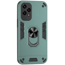 Защитный чехол Deexe Hybrid Shell для Honor 200 Lite - Green: фото 1 из 7
