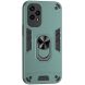 Защитный чехол Deexe Hybrid Shell для Honor 200 Lite - Green (363142G). Фото 1 из 7
