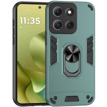 Захисний чохол Deexe Hybrid Shell для Motorola Moto G86 - Green: фото 1 з 7