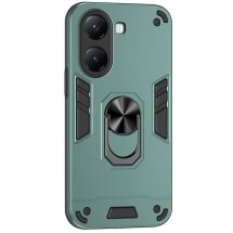 Захисний чохол Deexe Hybrid Shell для Xiaomi Poco X7 Pro - Green: фото 1 з 6