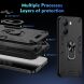 Защитный чехол Deexe Hybrid Shell для Xiaomi Poco X7 Pro - Green (371767G). Фото 6 из 6