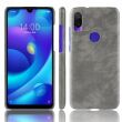 Защитный чехол Deexe Leather Back Cover для Xiaomi Redmi 7 - Grey (226313H)