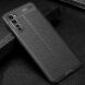 Защитный чехол Deexe Leather Cover для OnePlus Nord - Black (267325B). Фото 2 из 10