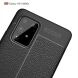 Силіконовий (TPU) чохол Deexe Leather Cover для Samsung Galaxy S10 Lite (G770) - Black (264006B). Фото 5 з 15