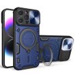 Защитный чехол Deexe Magnetic Space для Apple iPhone 15 Pro Max - Blue (329249L)