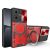 Защитный чехол Deexe Magnetic Space для Infinix Hot 40i / Smart 8 - Red: фото 1 из 10