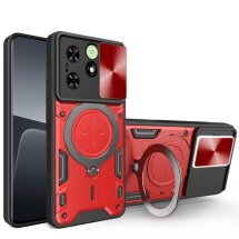 Защитный чехол Deexe Magnetic Space для TECNO Spark Go 2024 / Spark 20 / 20C - Red: фото 1 из 10