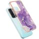 Защитный чехол Deexe Marble Style для Honor 200 Lite - Purple (363133V). Фото 2 из 6