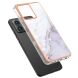 Захисний чохол Deexe Marble Style для Motorola Moto G84 - White (339143W). Фото 2 з 6