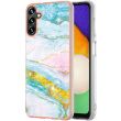 Защитный чехол Deexe Marble Style для Samsung Galaxy A36 (A366) - Green (372067G)