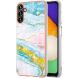 Защитный чехол Deexe Marble Style для Samsung Galaxy A36 (A366) - Green (372067G). Фото 1 из 5