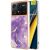 Защитный чехол Deexe Marble Style для Xiaomi Poco X6 Pro - Purple: фото 1 из 6