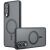 Защитный чехол Deexe Matte Skin with MagSafe для Samsung Galaxy S25 Edge (S937) - Black: фото 1 из 10
