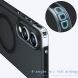 Защитный чехол Deexe Matte Skin with MagSafe для Samsung Galaxy S25 Edge (S937) - Black (377529B). Фото 4 из 10