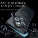 Защитный чехол Deexe Matte Skin with MagSafe для Xiaomi Redmi 14C / Poco C75 - Transparent / Black (366075H). Фото 4 из 11