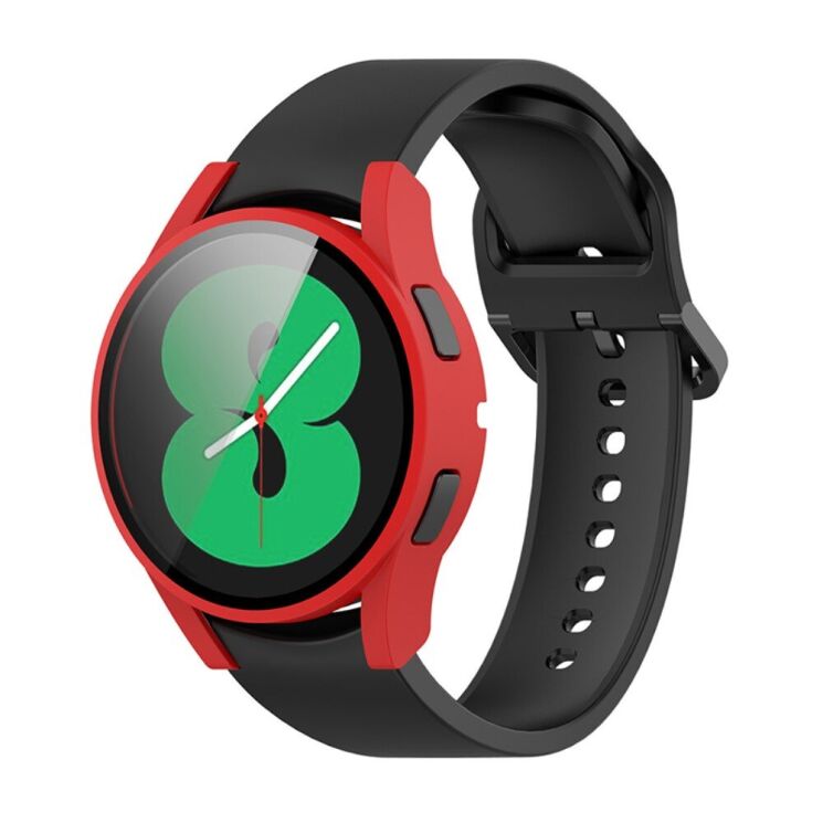 Защитный чехол Deexe Protective Frame для Samsung Galaxy Watch 4 (40mm) - Red: фото 3 из 6