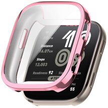 Захисний чохол Deexe Protective Frame для Xiaomi Amazfit Bip 6 - Pink: фото 1 з 10