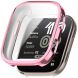 Защитный чехол Deexe Protective Frame для Xiaomi Amazfit Bip 6 - Pink (380900P). Фото 1 из 10