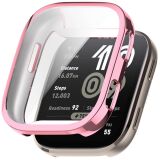 Защитный чехол Deexe Protective Frame для Xiaomi Amazfit Bip 6 - Pink: фото 1 из 10
