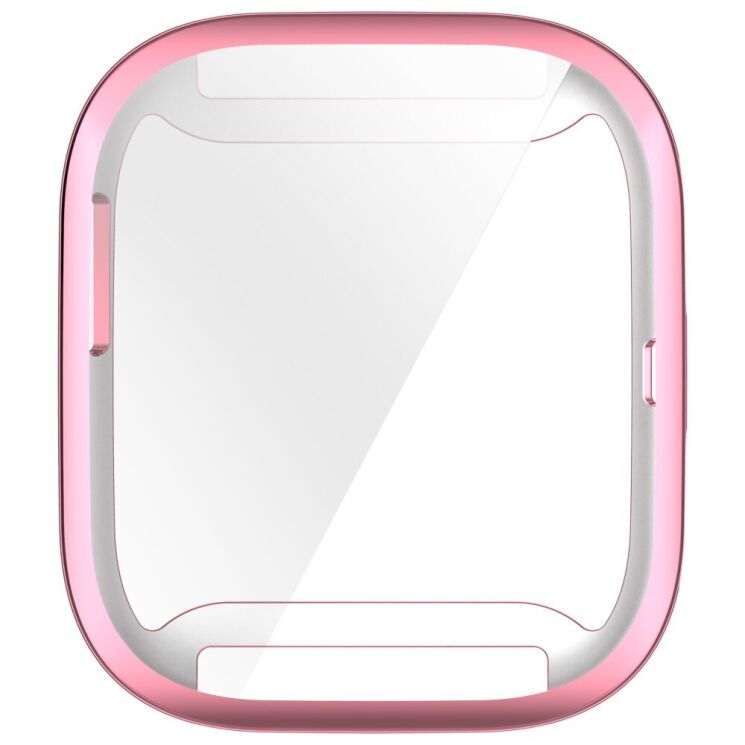 Защитный чехол Deexe Protective Frame для Xiaomi Amazfit Bip 6 - Pink: фото 6 из 10