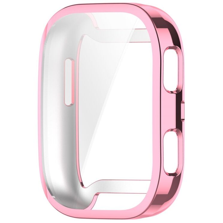 Защитный чехол Deexe Protective Frame для Xiaomi Amazfit Bip 6 - Pink: фото 4 из 10