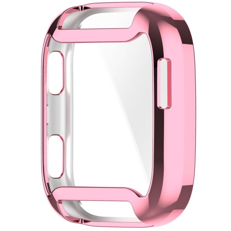 Защитный чехол Deexe Protective Frame для Xiaomi Amazfit Bip 6 - Pink: фото 5 из 10