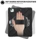 Защитный чехол Deexe Rotation Hybrid для Apple iPad Air 13 M3/M2 (2025/2024) / iPad Pro 12.9 (2020/2021/2022) - Black (224859B). Фото 3 из 12