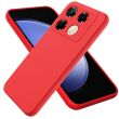 Защитный чехол Deexe Silicone Case для Infinix Note 40 Pro - Red (352011R)