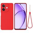 Защитный чехол Deexe Silicone Case для OPPO A3x / A3 / A40m - Red (365307R)