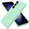 Защитный чехол Deexe Silicone Case для Samsung Galaxy S24 Plus - Green (343431G)