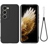 Силіконовий (TPU) чохол Deexe Silicone Case для TECNO Spark 40 Pro Plus - Black: фото 1 з 9
