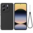 Защитный чехол Deexe Silicone Case для Xiaomi Redmi Note 14 5G - Black (379403B)