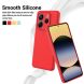 Защитный чехол Deexe Silicone Case для Xiaomi Redmi Note 14 5G - Black (379403B). Фото 3 из 8