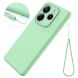 Защитный чехол Deexe Silicone Case для Xiaomi Redmi Note 14 5G - Black (379403B). Фото 7 из 8
