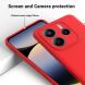 Защитный чехол Deexe Silicone Case для Xiaomi Redmi Note 14 5G - Black (379403B). Фото 4 из 8