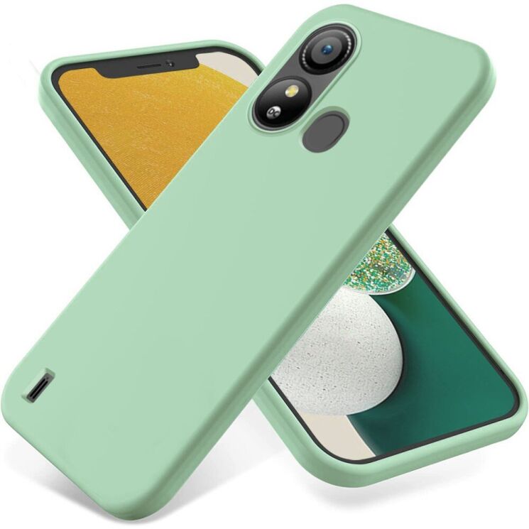 Защитный чехол Deexe Silicone Case для ZTE Blade L220 - Green: фото 1 из 8