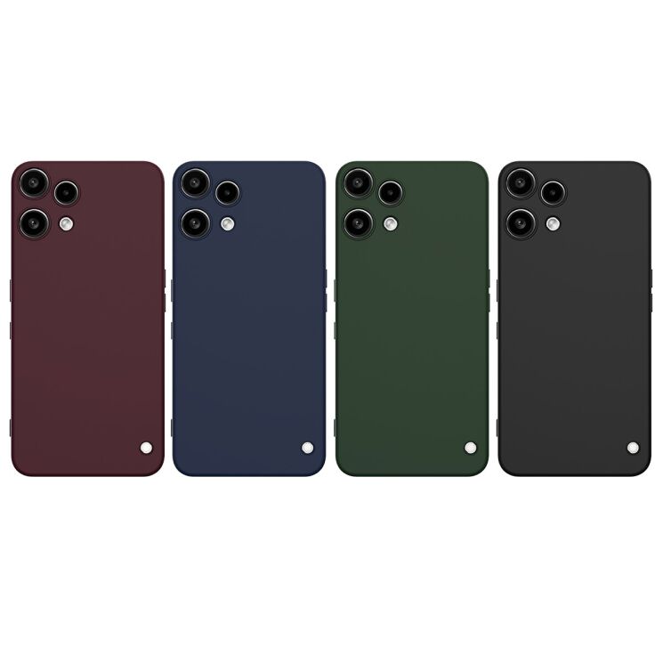 Захисний чохол Deexe Silicone Case with MagSafe для Nothing Phone (3a) Lite - Black: фото 2 з 9