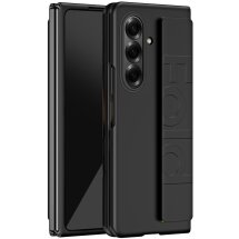 Защитный чехол Deexe Silicone Grip для Samsung Galaxy Fold 7 - Black: фото 1 из 7