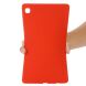 Защитный чехол Deexe Silicone Shell для Samsung Galaxy Tab A7 Lite (T220/T225) - Red (252142R). Фото 8 из 12