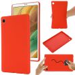 Защитный чехол Deexe Silicone Shell для Samsung Galaxy Tab A7 Lite (T220/T225) - Red (252142R)