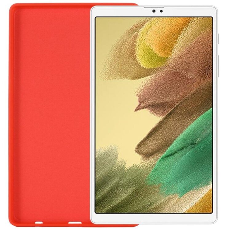 Защитный чехол Deexe Silicone Shell для Samsung Galaxy Tab A7 Lite (T220/T225) - Red: фото 4 из 12