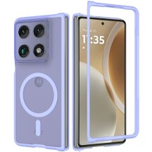 Захисний чохол Deexe Skin Touch (FF) для Motorola Razr Fold - Purple: фото 1 з 8