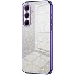 Захисний чохол Deexe Sparkles Cover для Samsung Galaxy A56 (A566) - Purple (372125V)