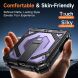 Защитный чехол Deexe Tank Stand для Samsung Galaxy Flip 8 - Purple (423516V). Фото 8 из 9