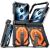 Защитный чехол Deexe Tank Stand для Samsung Galaxy Flip 8 - Orange: фото 1 из 9