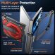 Защитный чехол Deexe Tank Stand для Samsung Galaxy Flip 8 - Purple (423516V). Фото 5 из 9